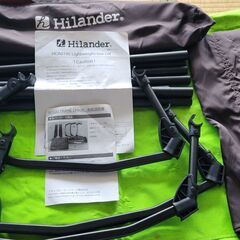 アウトドア用品　HiLanderキャンプ用折り畳ベッド・コットの画像