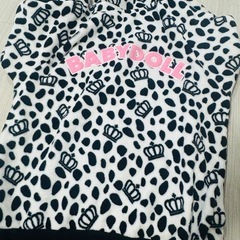 BABYDOLL ダルメシアン柄ボアパーカーLサイズの画像