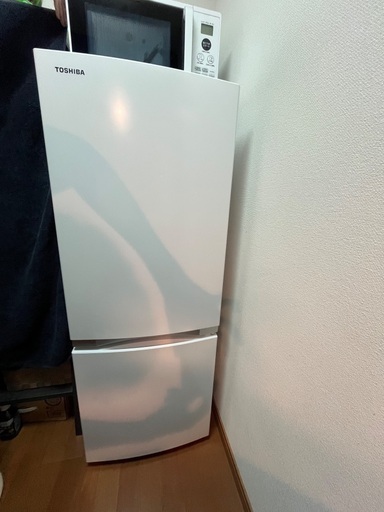 【引取先決定済み】東芝 冷蔵庫(GR-S15BS)153L　2021年製