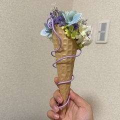 お花の飾りの画像