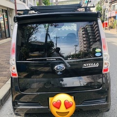 令和9年6月まで車検のスバルステラカスタムの画像