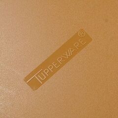 Tupper ware スーパーケース 幅48×奥38×高16cm セピア 収納ケース 収納 保存容器 タッパーウェア 札幌市 清田区 平岡の画像