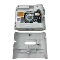 186000 CASIO カシオ 美品 箱付き ネームランド サンリオ テプラ ラベルライター KL-SP10-SA  ホワイト 通電確認済み テープ付き [0000000002317]の画像