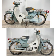 ホンダ 行灯カブ C50 レストアベース 部品取り エンジン始動 カブ カモメ 旧車の画像