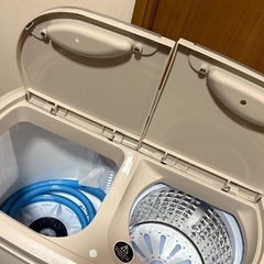 二槽式小型洗濯脱水機の画像
