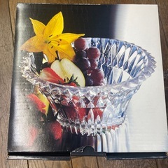  新品Vintage Mikasa Studio Nova Facets 10" Hostess Bowl Japan Original Boxの画像