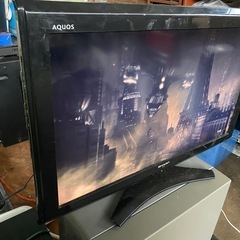 【SHARP】テレビ32型の画像