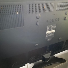 【SHARP】テレビ32型の画像