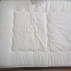 ニトリ 羊毛敷きパッド シングル 100×210cm ウール50% 2枚 (1枚からもOK)の画像