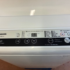 ★5.0Kg★ Panasonic パナソニック 全自動電気洗濯機 2017年製 NA-F50B11C ※水洗い清掃済みの画像