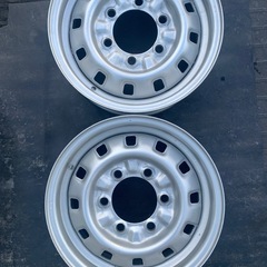 日産アトラス　スチールホイール 6本 14x5J 13x4J の画像