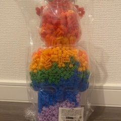 【新品未開封】くまさんケース付きカラフルブロックの画像