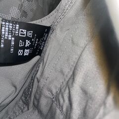 空調服　長袖　YAMASHIN　神風　サイズL　ポリエステル　65％　綿　35％　グレーカモ　保管品の画像