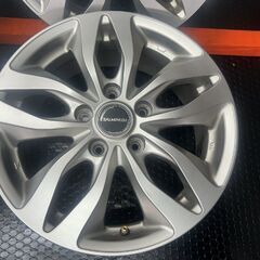BS BRIDGESTONE BALMINUM DSP バルミナ 16インチ 4本 6.5J5HPCD114.3+54 クロスロード ヴェゼル ヴォクシー ノア等　(SHE026)の画像