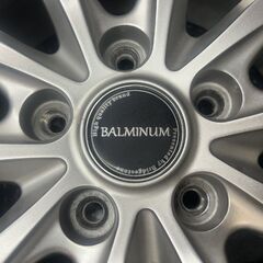 BS BRIDGESTONE BALMINUM DSP バルミナ 16インチ 4本 6.5J5HPCD114.3+54 クロスロード ヴェゼル ヴォクシー ノア等　(SHE026)の画像