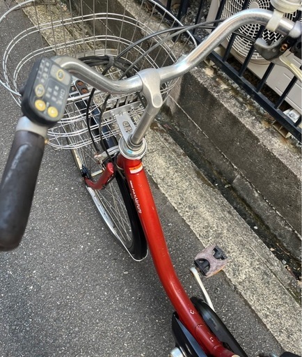 YAMAHA パスナチュラ　電動自転車　管071013