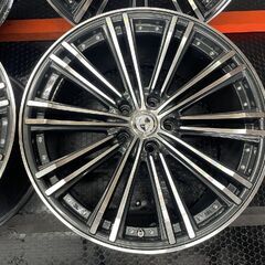 Warwic VERUNE ワーウィック ヴェルネ 19インチ 4本 8J/9J5HPCD114.3+45/+42 ビッグキャパリー対応 クラウン セルシオ等　(SHB013)の画像