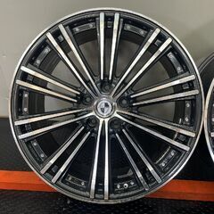 Warwic VERUNE ワーウィック ヴェルネ 19インチ 4本 8J/9J5HPCD114.3+45/+42 ビッグキャパリー対応 クラウン セルシオ等　(SHB013)の画像