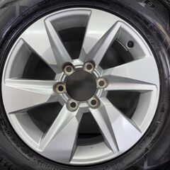DUNLOP WINTER MAXX SJ8 265/65R17 2021 スタッドレス トヨタ 150 ランクルプラド 後期 純正ホイール 17インチ 7.5J6HPCD139.7+25 (STB038)の画像