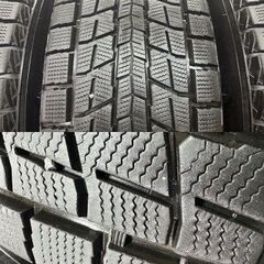 DUNLOP WINTER MAXX SJ8 265/65R17 2021 スタッドレス トヨタ 150 ランクルプラド 後期 純正ホイール 17インチ 7.5J6HPCD139.7+25 (STB038)の画像