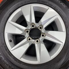 DUNLOP WINTER MAXX SJ8 265/65R17 2021 スタッドレス トヨタ 150 ランクルプラド 後期 純正ホイール 17インチ 7.5J6HPCD139.7+25 (STB038)の画像