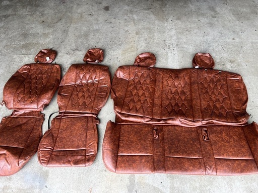 ハイエース200系　ビンテージ風シートカバー