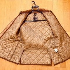 LAVENHAM ブラウン キルティングジャケットの画像