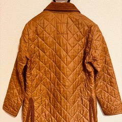 LAVENHAM ブラウン キルティングジャケットの画像
