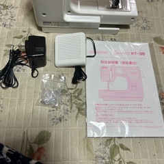 JANOME KT-35 ハローキティミシン 動作確認済みの画像