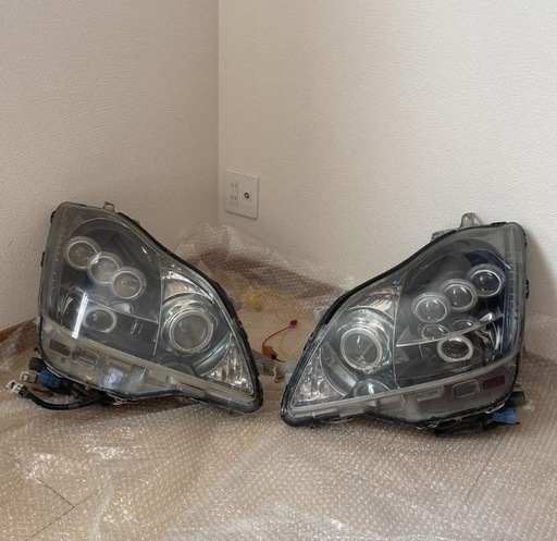 18系 クラウン ヘッドライト　イカリングヘッドライト  流れるウィンカー 左右セット