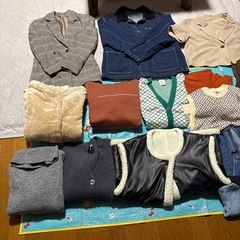 中学生　高校生　女子　衣類　バッグ　22点セット　の画像