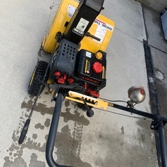 除雪機　ハイガー　訳ありジャンク？の画像