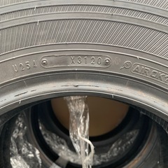 195R14　8PR スタットレスタイヤ　4本セット  　　　　の画像