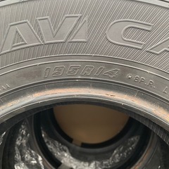 195R14　8PR スタットレスタイヤ　4本セット  　　　　の画像
