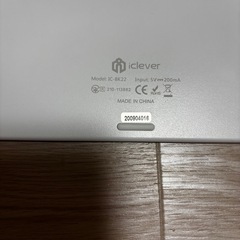 Bluetoothキーボード　icleverの画像