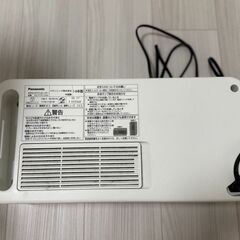 パナソニック セラミックファンヒーター ナノイー搭載／人感センサー付き／美品の画像