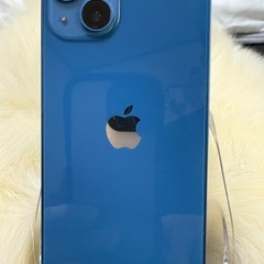 iphone 13 128GBブルー SIMフリー 国内版 バッテリー100％値下げ不能の画像