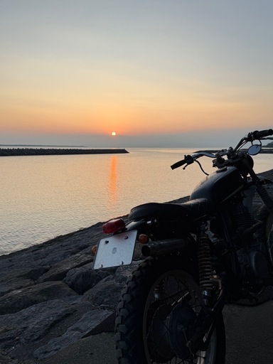 バイク SR400. 1jr