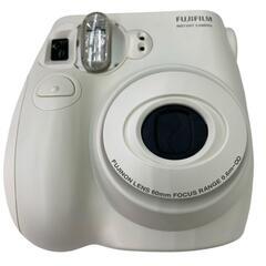 186000 FUJIFILM フジフィルム 本体 箱付き instax mini 7S チェキ ホワイト [250926HM130239]の画像