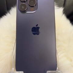 iphone 14PRO MAX 256GBディープパープルSIMフリー「美品」値下げ不能の画像