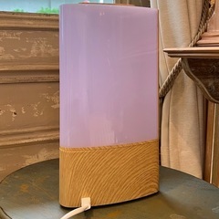 MODERN DECO 静音設計の木目調加湿器の画像