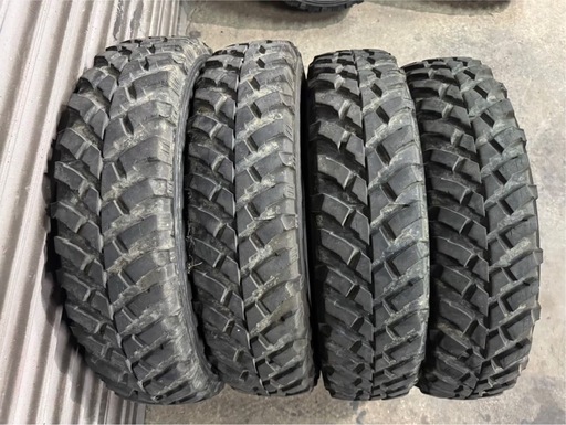 ジムニー ヨコハ ジオランダーMT ワイルドトラクションG001 7.00R16 中古４本セット　JA11 JA12 JA22 JB23 JB33 JB43 JB64 JB74 JC74