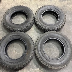 ジムニー ヨコハ ジオランダーMT ワイルドトラクションG001 7.00R16 中古４本セット　JA11 JA12 JA22 JB23 JB33 JB43 JB64 JB74 JC74の画像