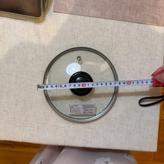 鍋蓋　18cmの画像