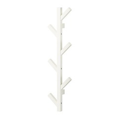 IKEA イケア フック ホワイト 白 78cm TJUSIG シューシグ インテリア 収納家具 ハンガーラック コートハンガー  の画像