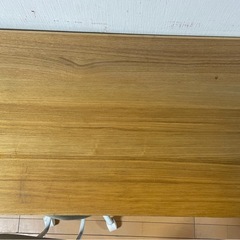 無印良品 MUJI オーク材木製デスク　勉強机の画像
