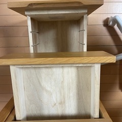 無印良品 MUJI オーク材木製デスク　勉強机の画像
