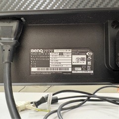 BENQ 24インチ　モニターケーブル、電源ケーブル付きの画像