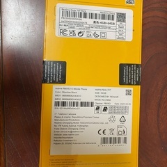 スマホRealme Note 70Tの画像