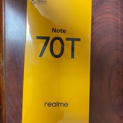 スマホRealme Note 70Tの画像